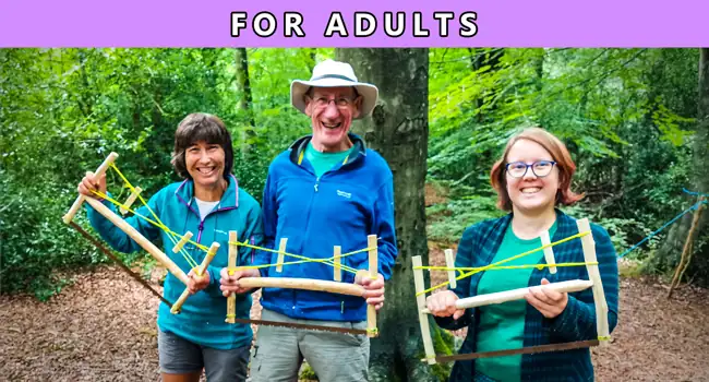 Bushcraft Courses, outdoor activity experiences for families
