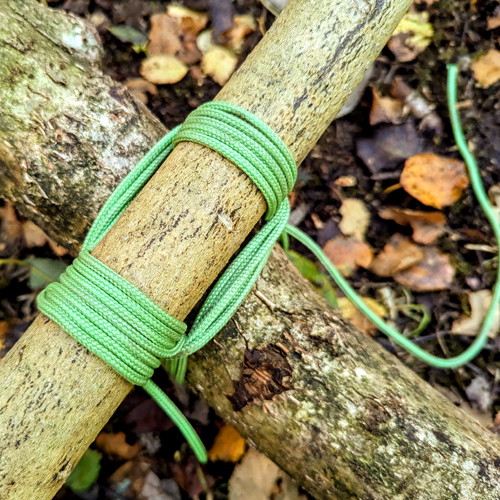 TRIBE IOL Bushcraft Competency lashing 1